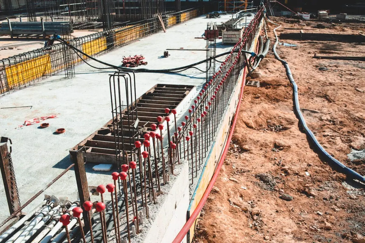 concrete footings