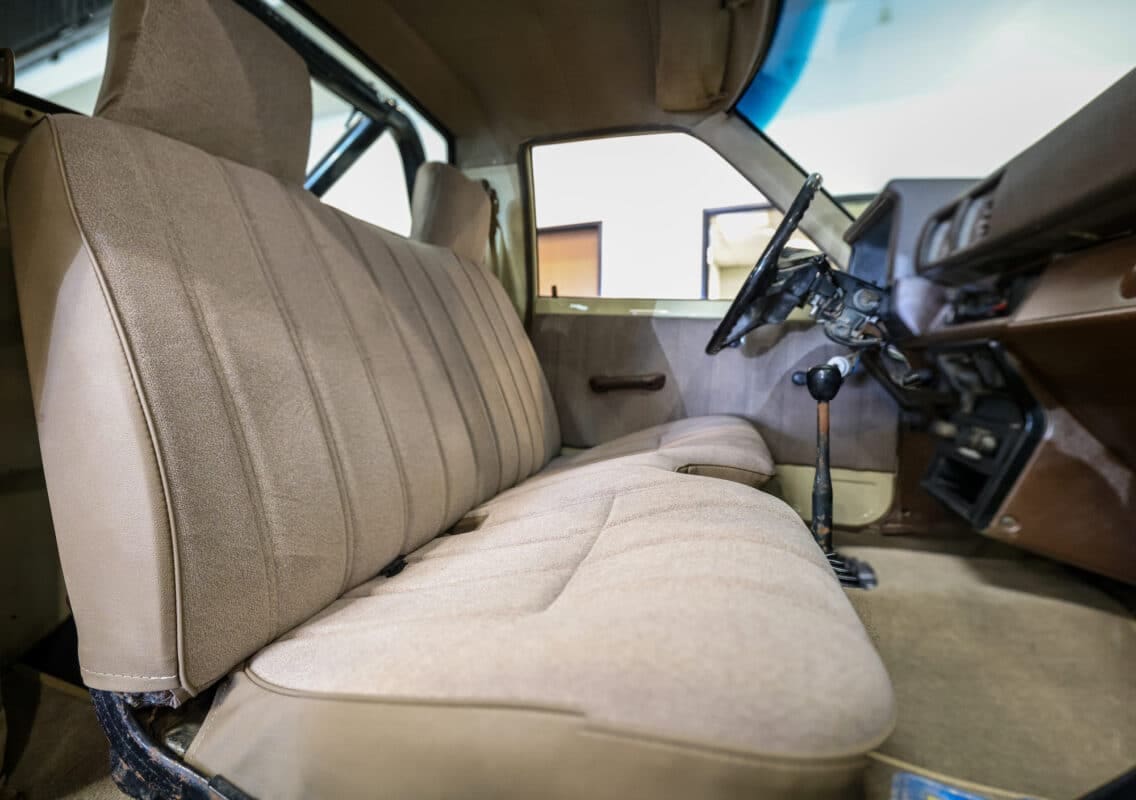 truck inside