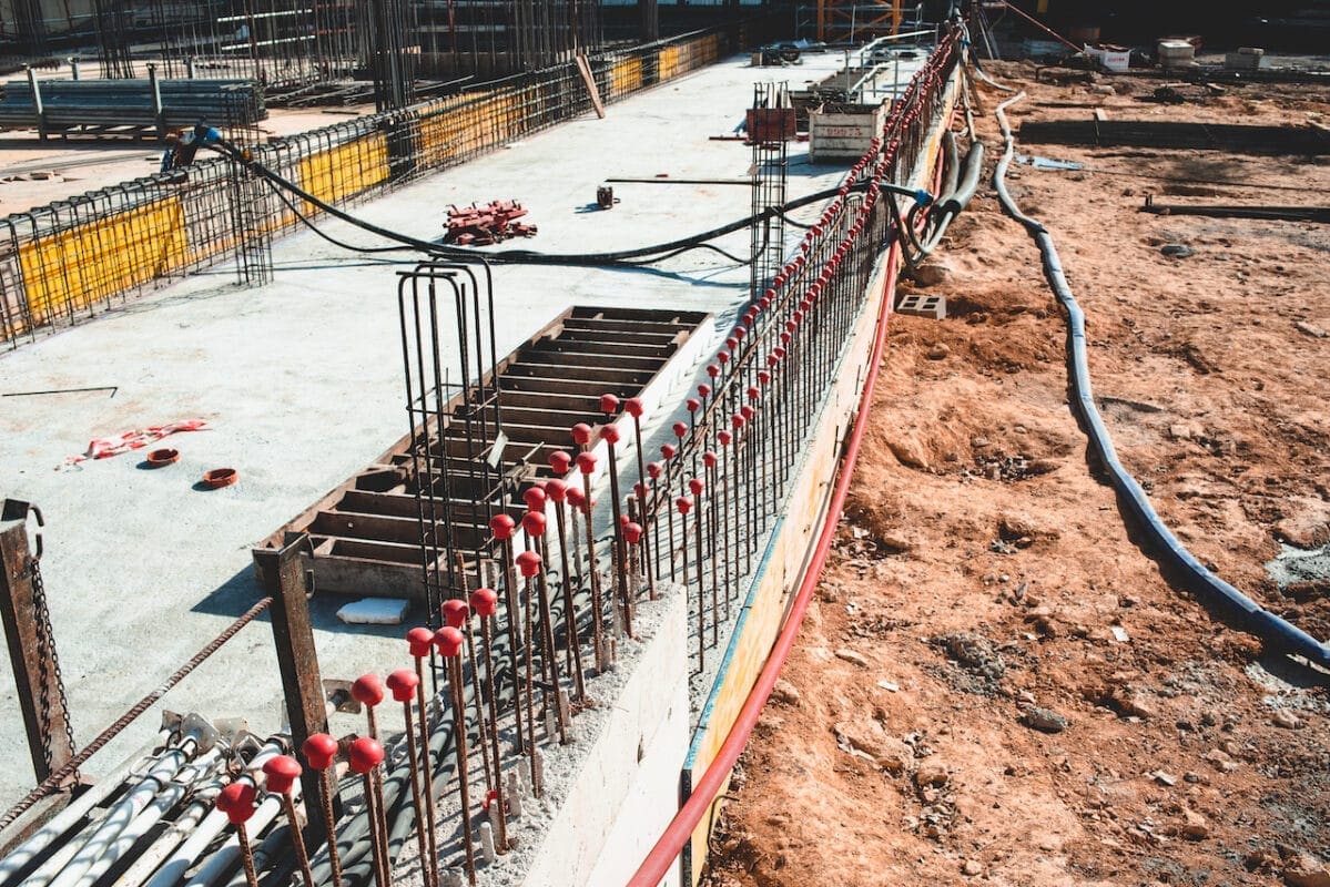 concrete footings